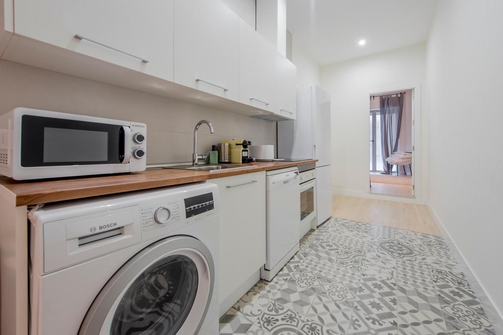 마드리드 Nuevo Apt Para 7 Pax En Malasana - Gran Via E1 아파트 외부 사진
