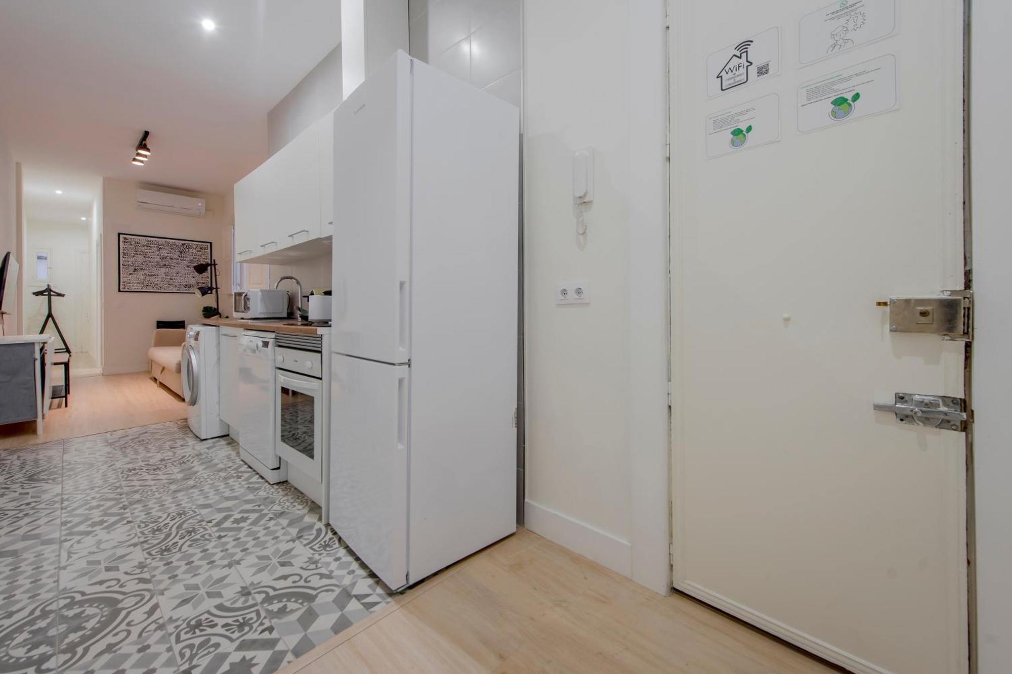 마드리드 Nuevo Apt Para 7 Pax En Malasana - Gran Via E1 아파트 외부 사진