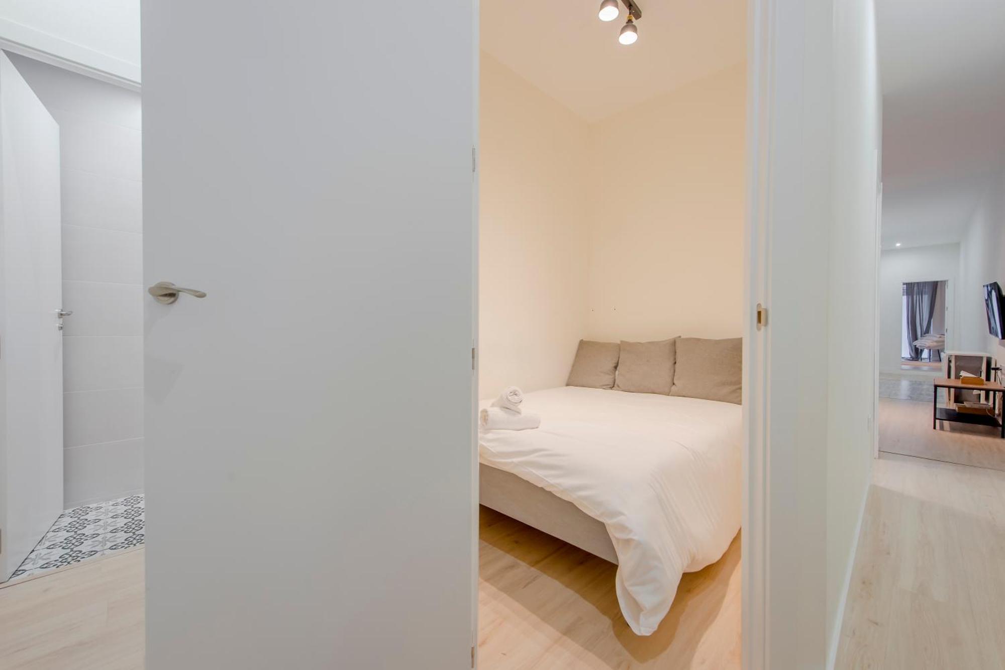 마드리드 Nuevo Apt Para 7 Pax En Malasana - Gran Via E1 아파트 외부 사진