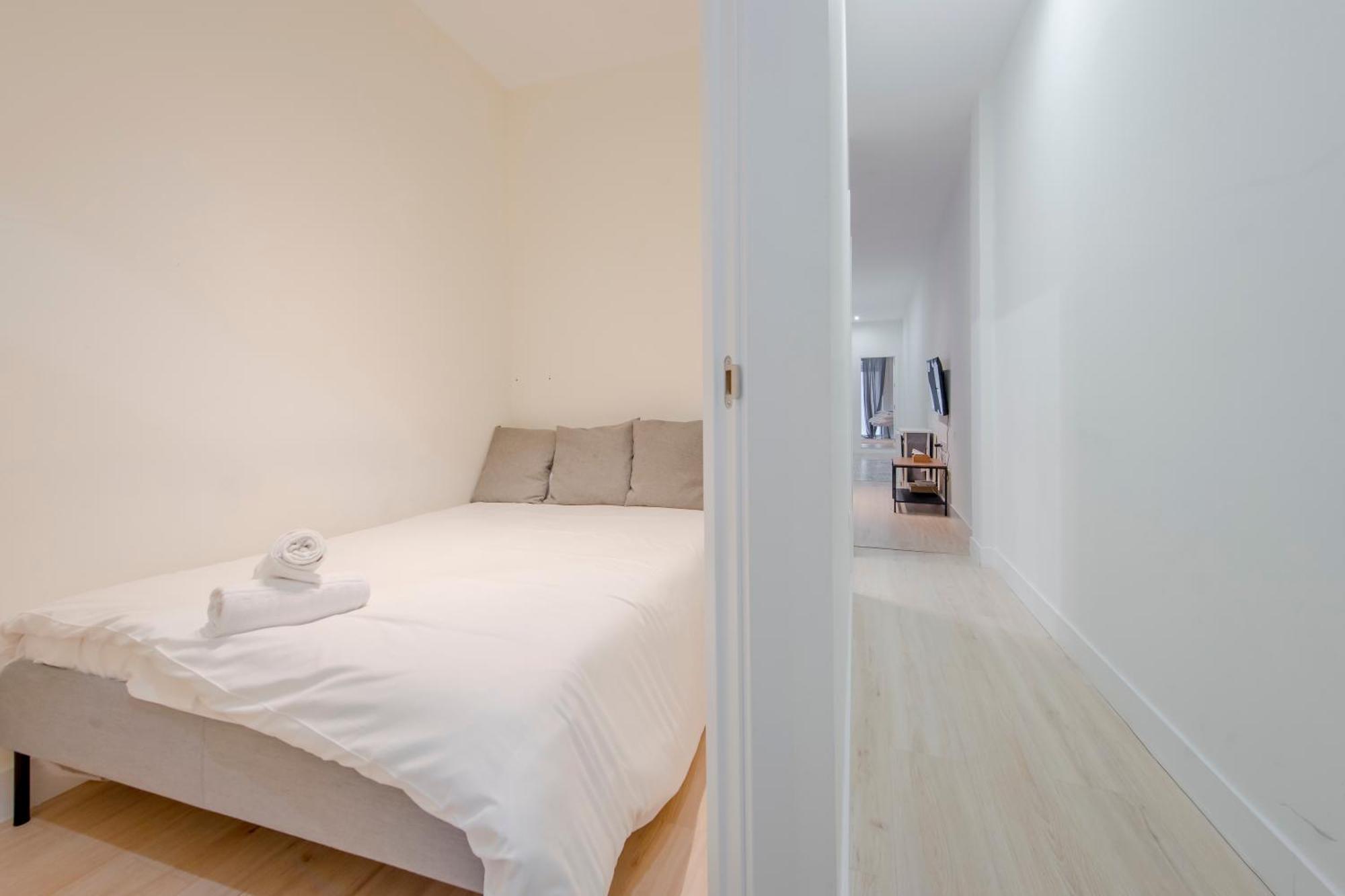 마드리드 Nuevo Apt Para 7 Pax En Malasana - Gran Via E1 아파트 외부 사진
